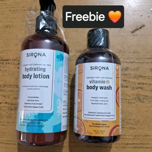 700₹ Off💥 Sirona Body Lotion & Wash