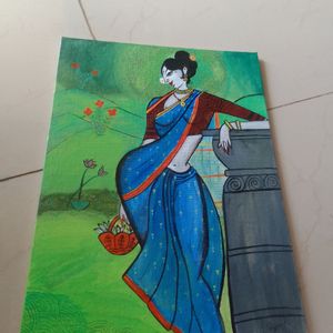 Beautiful Maharashtrian Artwork On Canvas ✅