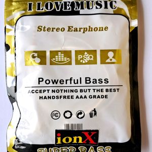 Ionx Wired Headphone With Super Bass