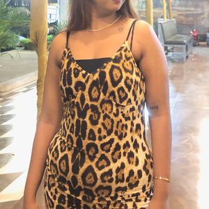 Shein Leopard Print Bodycon