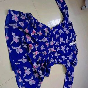 Blue Short Frok