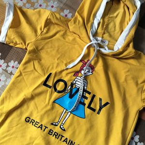 Yellow Hoodie Top💥💖