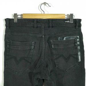 Charcoal Black Jeans For Men's