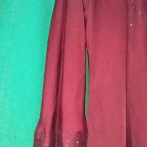 Rust Color Abaya