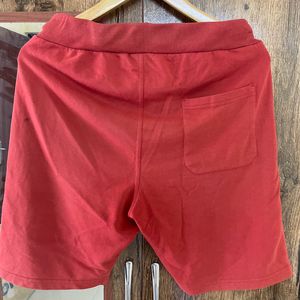 Mast & Harbour Men Rust Red Regular Fit Shorts