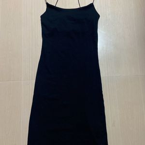 Zara fitted Mini spaghetti strap dress Size Small