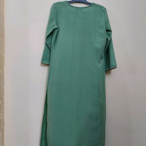 Green kurta set