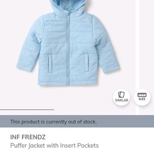 Blue Puffer Jacket