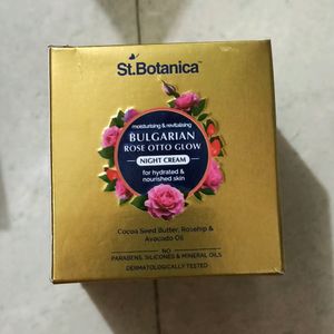 St Botanica Bulgarian Rose Otto Glow Night Cream