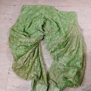 Patiala Salwar Aur Dupatta Fabric Net