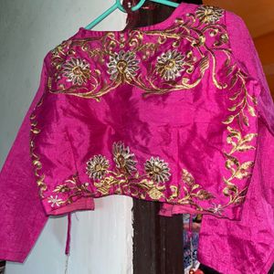 Dark Pink Blouse