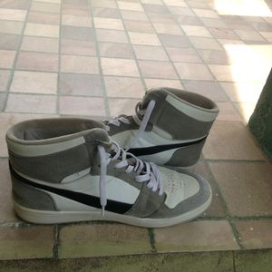 Bacca Bucci Original Grey White High Top Sneakers