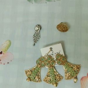 Earings,Ring,Broach