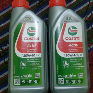 Castrol Oil 900ml(pack Of 2)