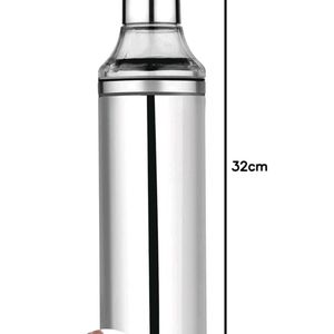 Crystal Stainless Steel Oil Pourer/Dispenser,1 Ltr