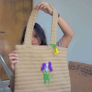 Crochet Tote Bag