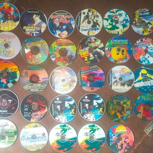 Sony Playstation 1 Game CDS Pack Of 60