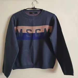 Women Grey Warm Sweatshirt