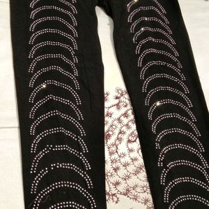 Black Stone Leggings