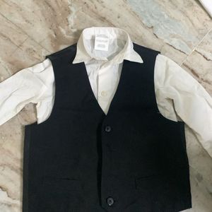 Van Heusen 1shirt 2 Waistcoats