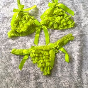 Neon Frills Style Intimate Wear