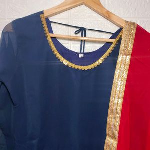 Kurtis With Dupatta-3XL