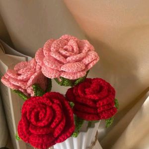 Crochet Rose Flower