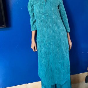 Blue Kurta Set💙#kurtaset #kurta #ethnic #formals