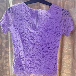 Sale! Sale!! Sale!!! New Purple Net Top ✨💜