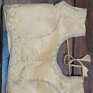 Designer Golden blouse