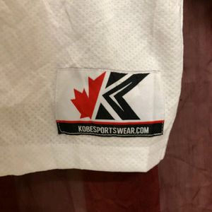 Canada White Full Sleeve Jersey