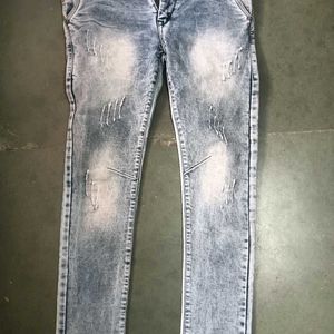 Black Gold Denim Jeans Pant