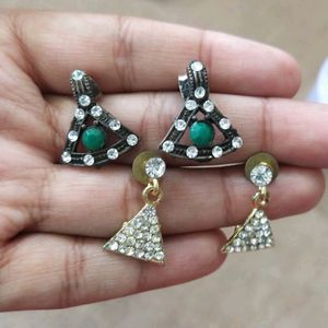 Trainglur Shapes Earings