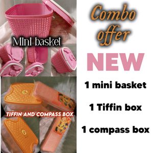 Mini Basket, Tiffin & Compass Box