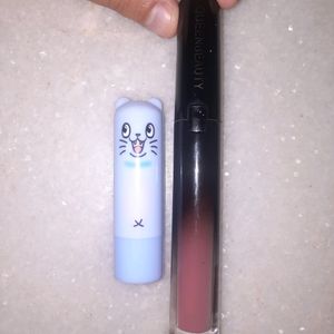 liquid lipstick with FREE lip gloss