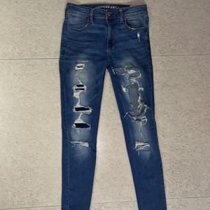 Y2k Cut Out Jeans