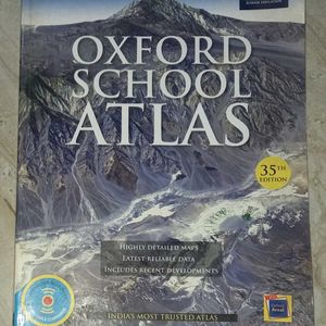 Oxford School Atlas 35th Eddition With CD