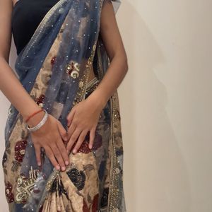 Heavy Party Wear Saree