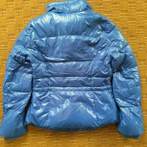 DIA BLUE PUFFER JACKET