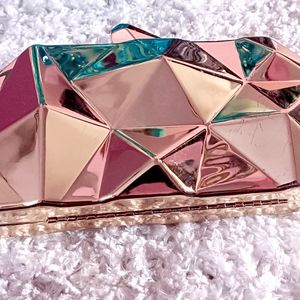 Toobacraft Metalic Gold Royal Clutch