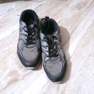 Boys Shoes With Grey ,black And White Colour Combi