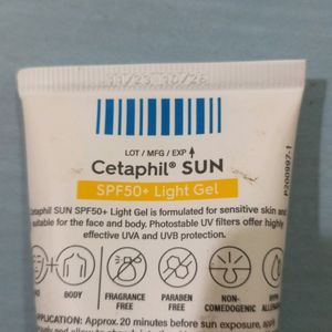 Cetaphil Light Gel Sunscreen SPF 50+