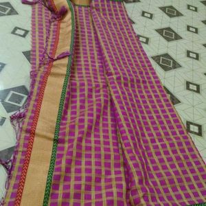 Pink Saree