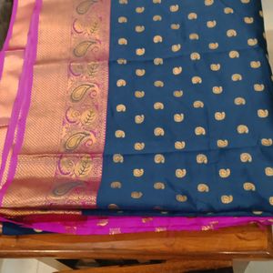 Cotton Silk Saree_festive Wear