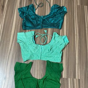 Two Green Blouse