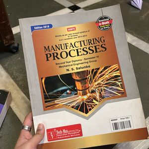 Manufacturing Processes Techmax Engineering Book