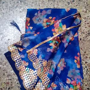 Silk Blue Saree