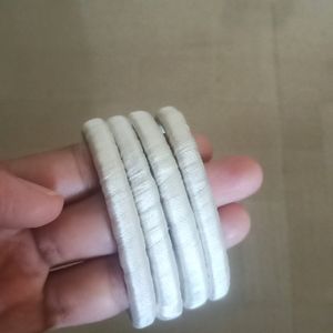 Silk Thread Plain Goat Bangles