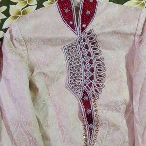 New Sherwani With Dupatta