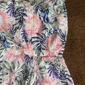 H&M Floral Jumpsuit